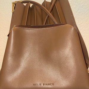 melie bianca carrie pleaded vegan leather shoulder bag 🤌🏽✨